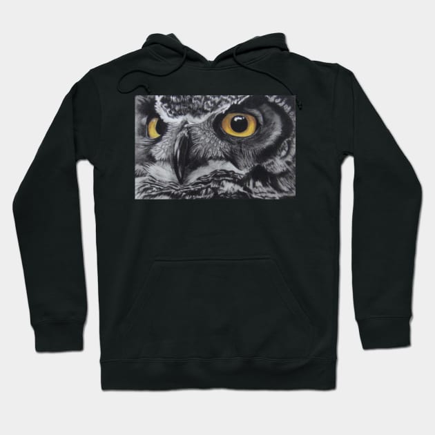 Knight Owl Hoodie by angipangi7